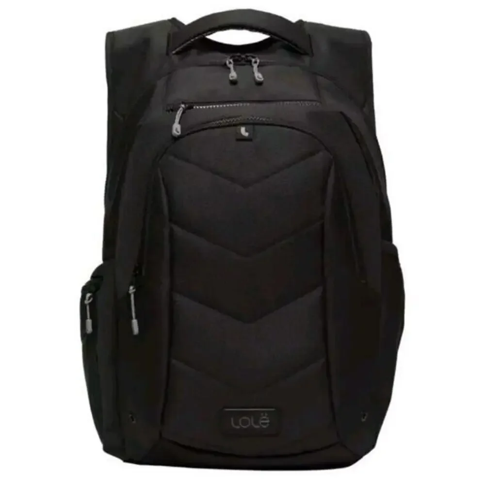 Lolë Quilted Nylon Backpack‎ / Black/ New